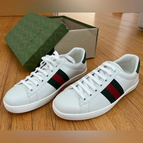 Gucci Shoes Gucci Ace Sneakers Classic White Poshmark